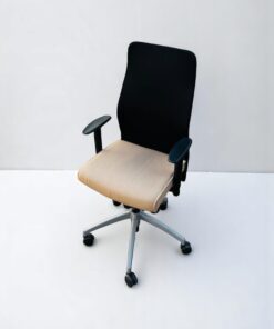 Chaise à roulette Cider ergonomique bi-color