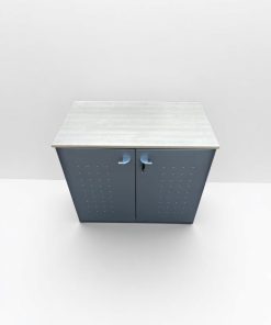 Armoire basse Arfeo porte battante avec clé promo