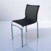 Chaise visiteur empilable Bigframe / Assise tissu - Alias