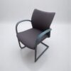 Chaise luge herman miller avec accoudoir tissus