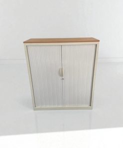 Armoire Magencia 120x140cm blanche porte coulissante
