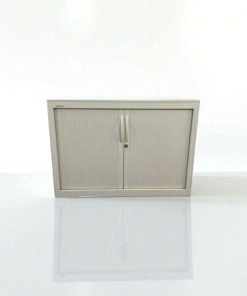 Armoire basse Steelcase 100x73cm blanche