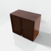 Armoire basse Vinco métallique 80x73cm