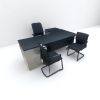 Bureau d'Angle Steelcase – Finition Cuir