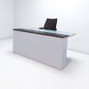 Bureau avec écran escamotable