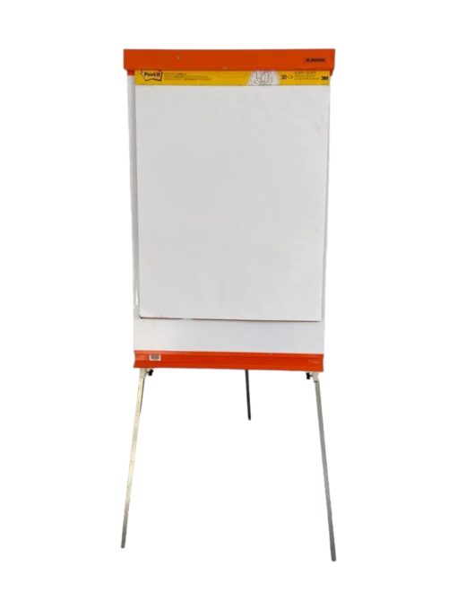 Chevalet Conférence Trépied Réglable Hauteur tableau Padex orange – Image 3