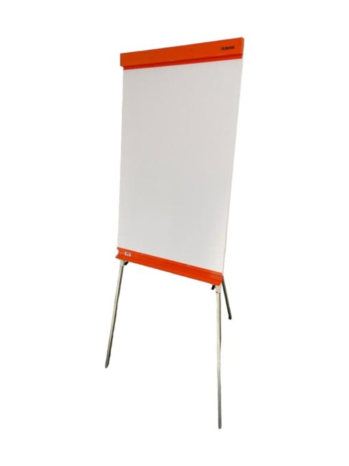 Chevalet Conférence Trépied Réglable Hauteur tableau Padex orange – Image 2