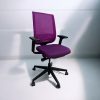 Chaise à roulette Steelcase reply Air violet soutien lombaire