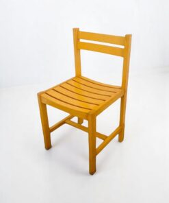 Chaise Vintage en Hêtre Massif