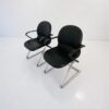Ensemble chaise visiteur cuir König + Neurath