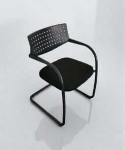 Chaise luge vitra avec accoudoir 