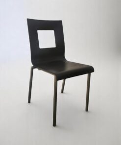 Chaise-restaurant-Pedrali-Wenge-Inox