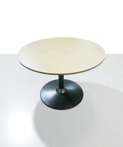Table ronde Steelcase chêne américain 100cm