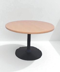 Table ronde Steelcase couleur hetre 100cm