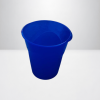 Corbeille à papier pour bureau bleu