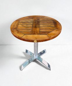 Table de Jardin Bar Ronde en Frêne - 68 cm - R.VLAEMYNCK