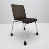 Chaise visiteur Haworth avec roulette résille