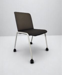 Chaise visiteur Haworth avec roulette résille