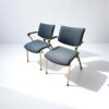 Lot 2 Chaise visiteur Klöber tissu