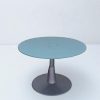 Table ronde en verre 120cm Haworth