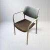 Chaise visiteur Akaba grise promo