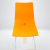 Lot deux chaises visiteur Arredo metal Ibebi plastique luge