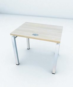 Table de formation Actiu 80x60cm finition chêne