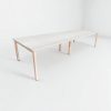 Table de Réunion Blanche 320x120 cm