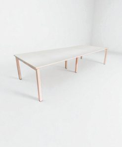 Table de Réunion Blanche 320x120 cm