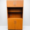 Armoire en bois de rangement porte battante steelcase 100x200cm