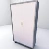 Armoire haute 120x200cm JG Groupe gris blanc