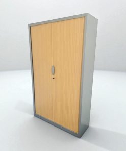 Armoire haute 120x200cm Marcadet bi-color clé