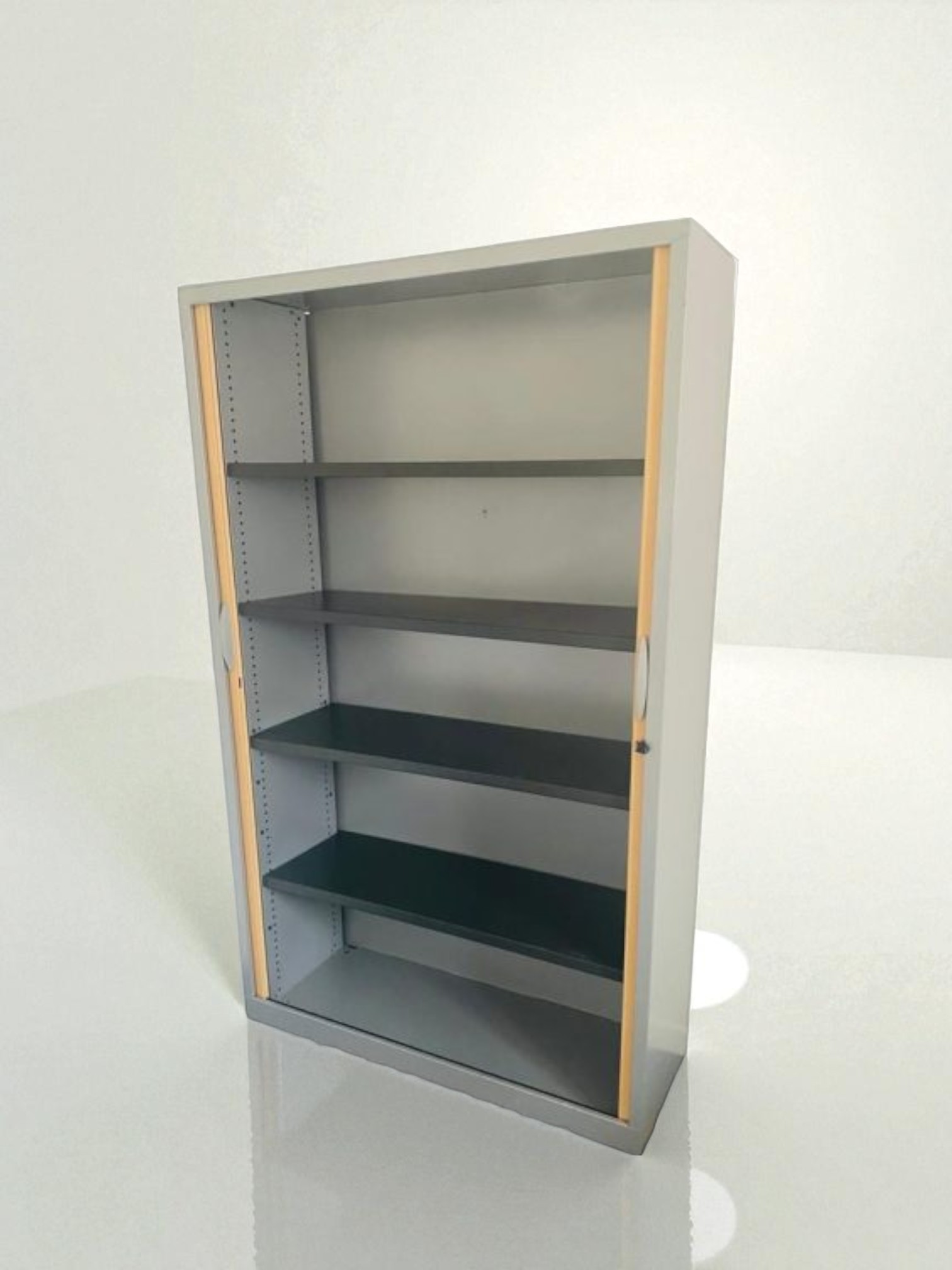 Armoire haute 120x200cm Marcadet bi-color clé – Image 3