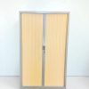 Armoire haute 120x200cm bi-color couleur chêne
