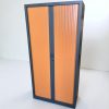 Armoire haute Steelcase 100x200cm noir marron