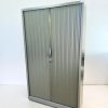 Armoire haute Samas 120x200cm grise porte coulissante