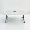Table pliante by steelcase flip flop twin 160x80 module prise