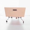 Table pliante mobile König + Neurath MEMO.S décalable 150x75cm