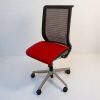 Chaise à roulette Steelcase thinks rouge
