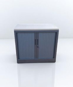 Armoire basse Marcadet rails renforcé 80x73cm