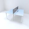 Bureau bench 160x160cm Magencia blanc