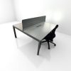 Bureau bench Haworth 180x80 plateau avec séparation
