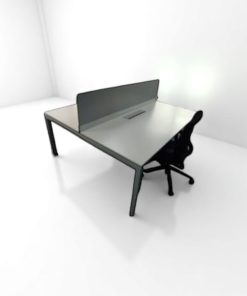 Bureau bench Haworth 180x80 plateau avec séparation