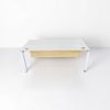 Bureau droit rectangulaire finition chêne 180x80cm