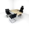 Bureau Angle Blanc Haworth 160x160cm