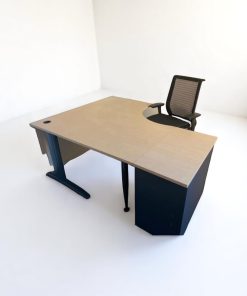 Bureau Angle Haworth avec caisson 160x140cm