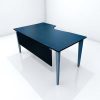 Bureau angle Ronéo noir 160x100cm