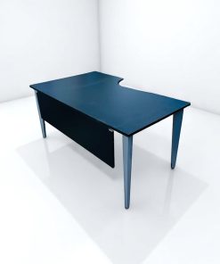 Bureau angle Ronéo noir 160x100cm