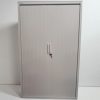Armoire haute Steelcase blanche 120x200cm avec 2 clé