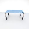 Bureau droit Steelcase 160x80cm blanc passe câble